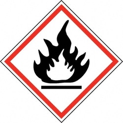 MSC&nbsp;FLAMBLE GHS PICTOGRAM LBL