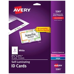MSC&nbsp;LAM LASER/INKJET ID CARDS