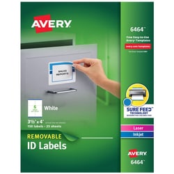 MSC&nbsp;REMOVABLE PRINT ID LABELS