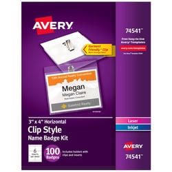 MSC&nbsp;BADGE HOLDER KIT W/INSERT