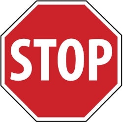 MSC&nbsp;TRAFFIC SGN - STOP SIGN