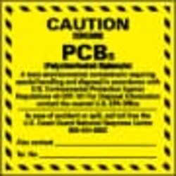 MSC&nbsp;HAZ WASTE LBL-CONTNS PCB