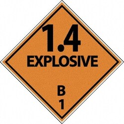 MSC&nbsp;DOT SHPPNG LBL-1.4 EXPLOS