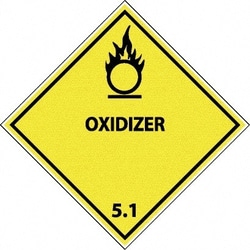 MSC&nbsp;DOT SHPPNG LBL-OXIDIZER