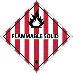 MSC&nbsp;DOT SHPPNG LBL-FLAMBLE SO