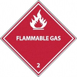 MSC&nbsp;SHIPPNG LBL-FLAMMABLE GAS
