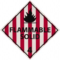 MSC&nbsp;DOT PLACARD-FLAMMABLE SOL