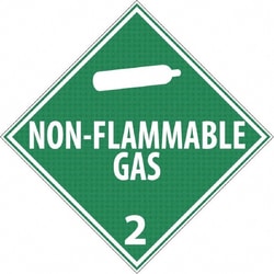 MSC DOT PLACARD-NON FLAMABLE