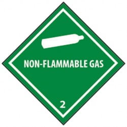MSC&nbsp;DOT PLACARD-NON FLAMABLE