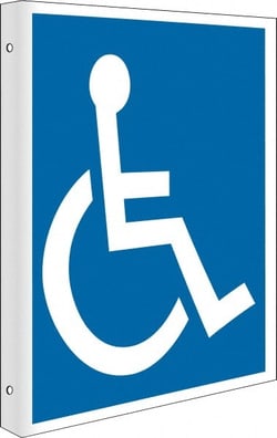 MSC&nbsp;2-VUE SGN-WHEELCHAIR SYMB
