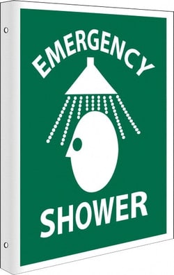 MSC&nbsp;2-VUE SGN-EMRGENCY SHWER