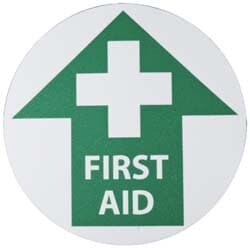 MSC&nbsp;WLK ON FLR SGN-FIRST AID