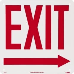 MSC&nbsp;GLOW SGN - EXIT (RT ARRW)