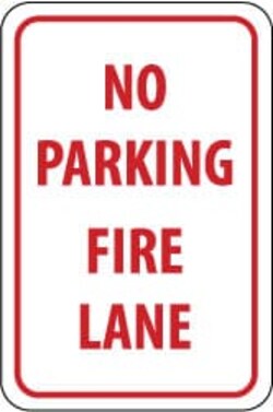 MSC&nbsp;TRAFFIC SGN - NO PRKG FIR