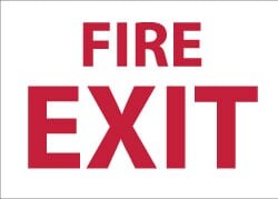 MSC&nbsp;INFO/FIRE SGN - FIRE EXT