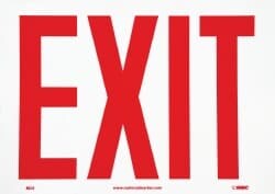 MSC&nbsp;INFO/FIRE SGN - EXIT