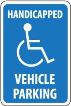 MSC&nbsp;ADA PRK/TRF-HAND VE..SIGN