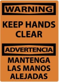MSC&nbsp;WARNING SIGN PLASTIC