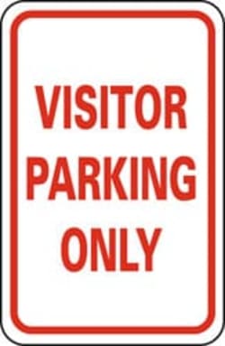 MSC&nbsp;VISITOR PARKING ONLY