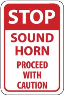 MSC&nbsp;STOP SOUND HORN PRCD SIGN