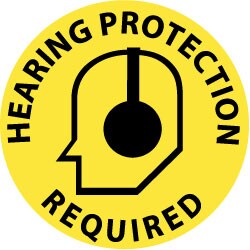 MSC&nbsp;HEARING PROTCTN FLR SIGN