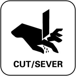 MSC&nbsp;CUT/SEVER SIGN