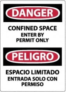 MSC&nbsp;DANGER DO NOT ENTER SIGN