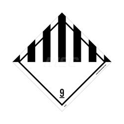 MSC 4X4 DOT HAZMAT LABEL