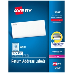 MSC&nbsp;RETURN ADDRESS LABELS