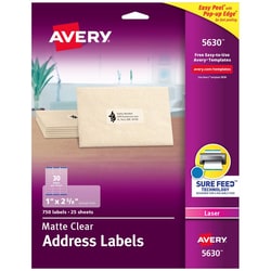 MSC&nbsp;EASY PEEL LASR MAIL LABEL