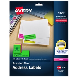 MSC&nbsp;HI-VIS NEON LASER LABELS