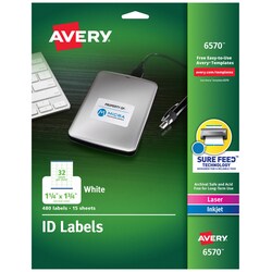 MSC PERMANENT PRINT ID LABELS