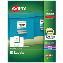 MSC&nbsp;PERM ID LABELS LASR/INKJT