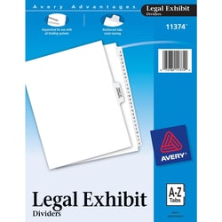 MSC&nbsp;LEGAL SIDE TAB DIVIDER