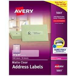 MSC&nbsp;ESY PEEL LASER MAIL LABEL