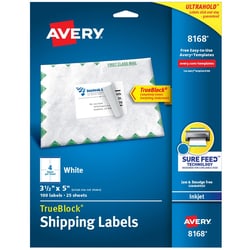 MSC INKJET SHIPPING LABELS
