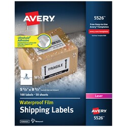 MSC&nbsp;WP LASER SHIPPING LABELS