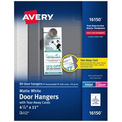MSC&nbsp;DOOR HNGR W/TEAR-AWAY CRD