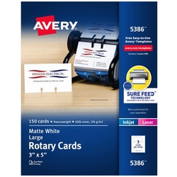 MSC&nbsp;LARGE ROTARY CARDS PRINT