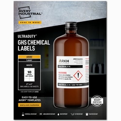 MSC&nbsp;EASY PEEL CHEMICAL LABEL