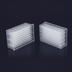 Sino Biological&nbsp;96 Deep-wells plate-Thermofisher-type 2.2mL- Square hole V bottom,Bag packing,Sterile