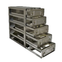 USA Scientific Inc&nbsp;10-place upright freezer rack