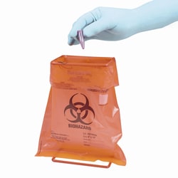 USA Scientific Inc Biohazard Disposal Bags, Red