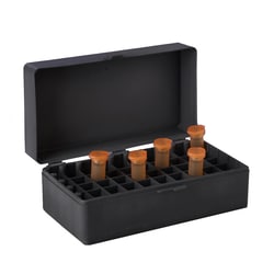 USA Scientific Inc 50-place hinged boxes, natural