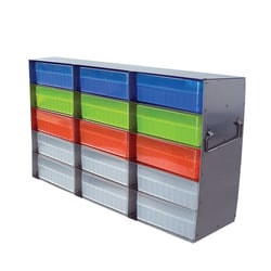 USA Scientific Inc 15-place Upright freezer rack