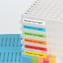 USA Scientific Inc&nbsp;Sidewall Cryo-Tags, orange,