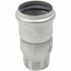 Grainger Adapter 316 SS 2 x 2 in Pipe Size Socket