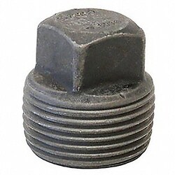 Grainger Square Head Plug Forged Steel 1 in