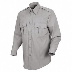 Grainger&nbsp;New Dimension Stretch Dress Shirt M Gray