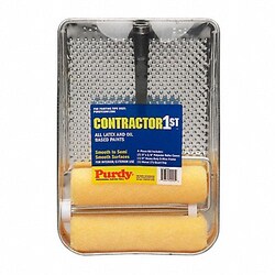 Grainger Paint Roller Kit 9 L 3/8 Nap